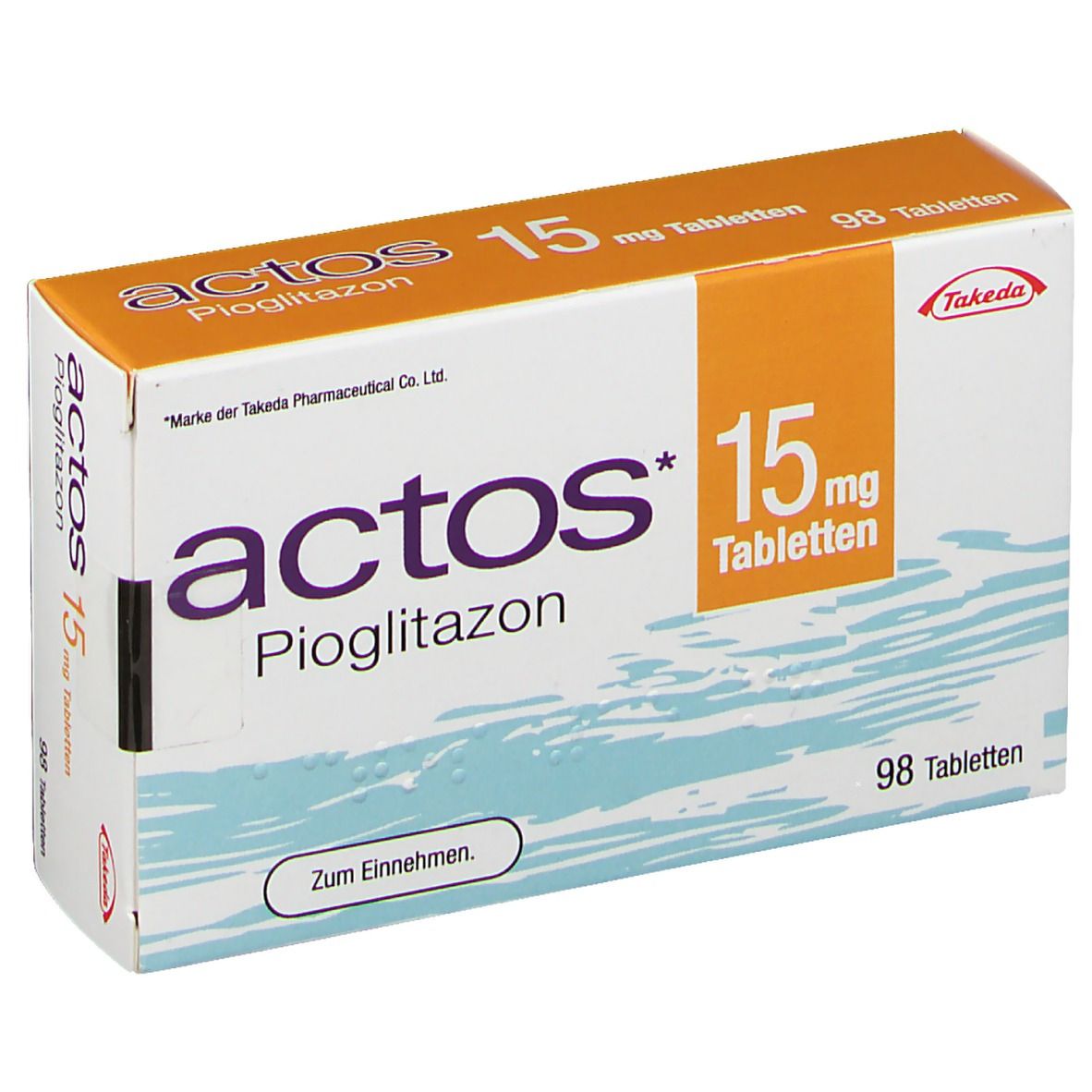 Actos 15 mg, Tabletten