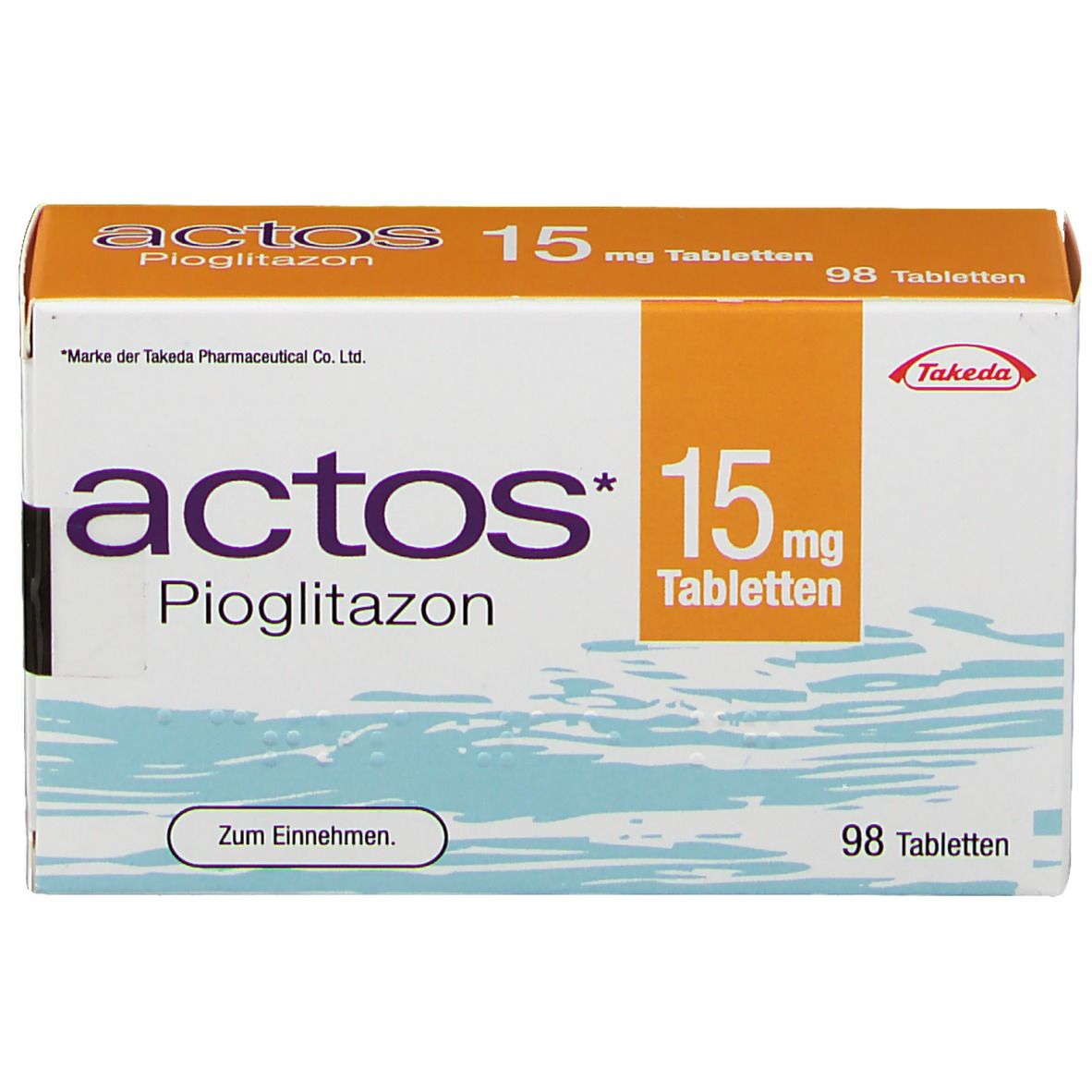 Actos 15 mg, Tabletten