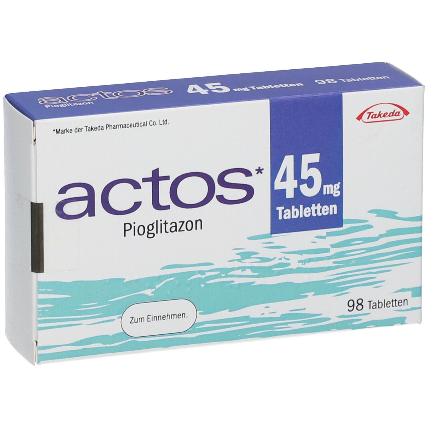 Actos 45 mg, Tabletten