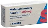 Mefenaminsäure Sandoz 125, Suppositorien