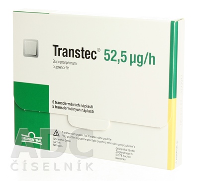 Transtec 52,5 ug/h, Transdermales Pflaster