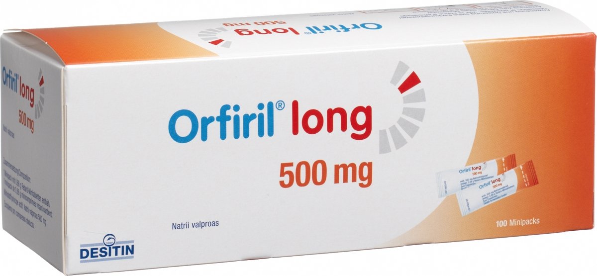 Orfiril long 500 mg, Retardgranulat im Beutel