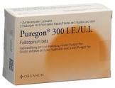 Puregon 300 I.E., Zylinderampullen für Pen, Injektionslösung