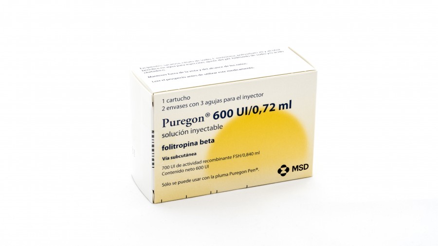 Puregon 600 I.E., Zylinderampullen für Pen, Injektionslösung