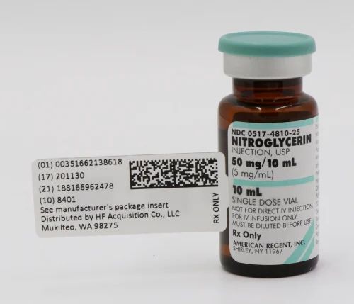 Nitroglycerin Sintetica 1 mg/ml, soluzione per infusione