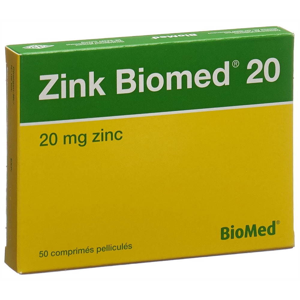 Zink Biomed 20, Filmtabletten