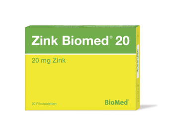 Zink Biomed 20, Filmtabletten