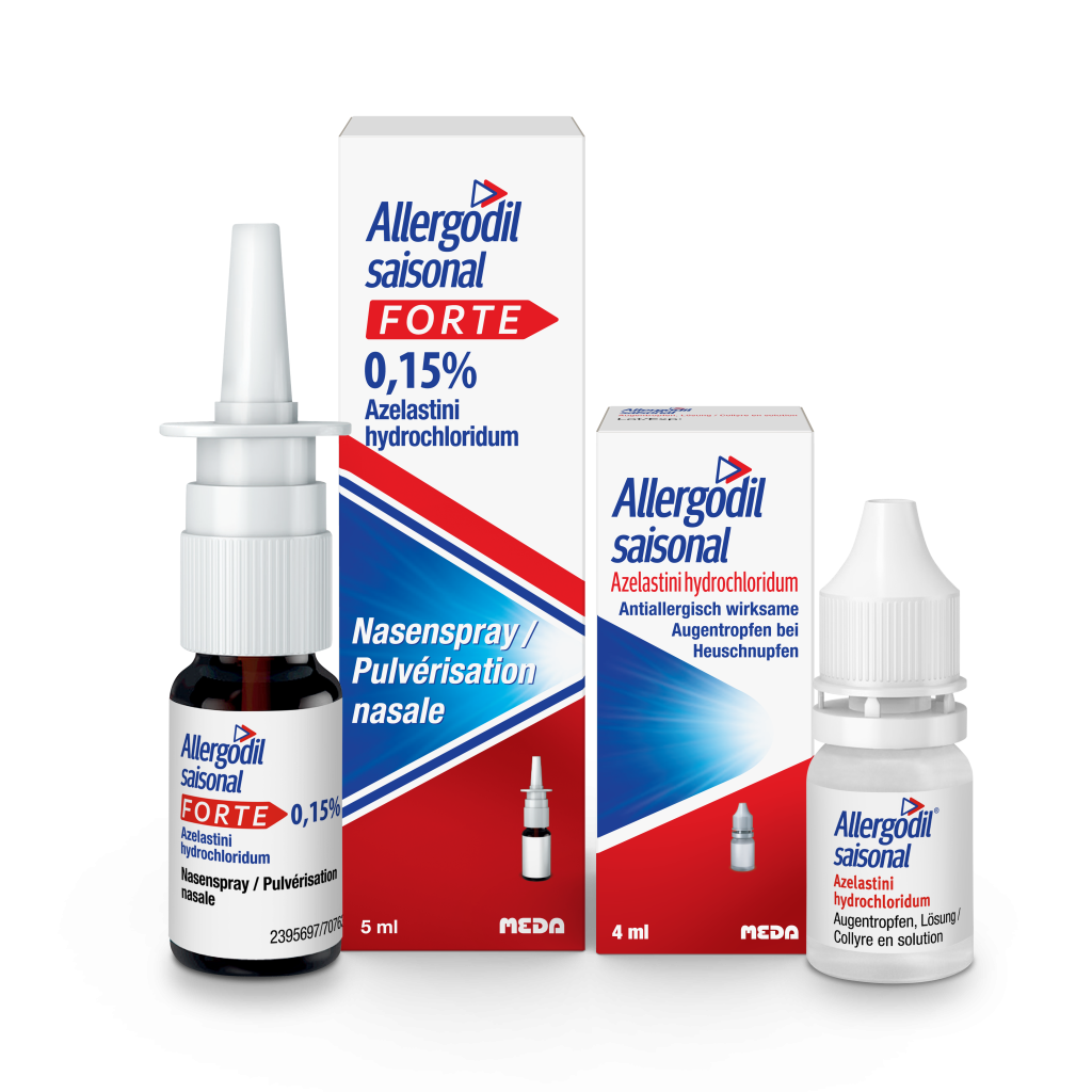 Allergodil saisonal Nasenspray, Lösung