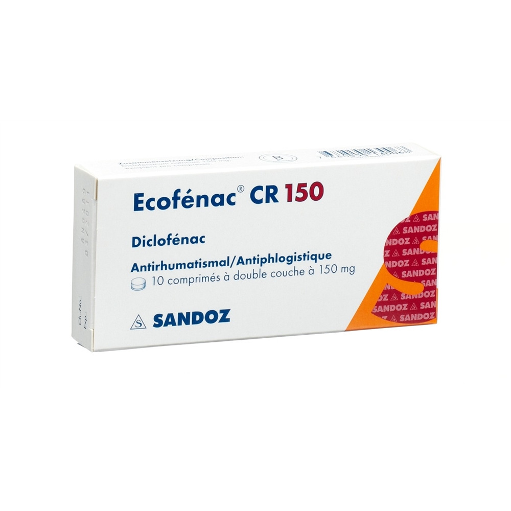 ECOFENAC CR cpr 150 mg 10 pce