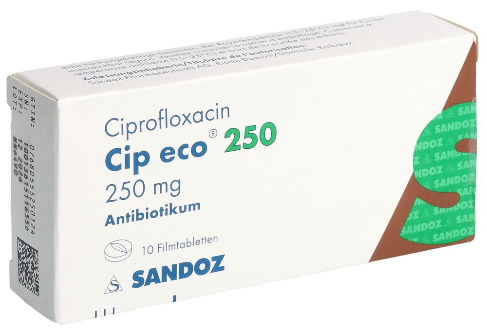 CIP ECO cpr pell 250 mg 10 pce