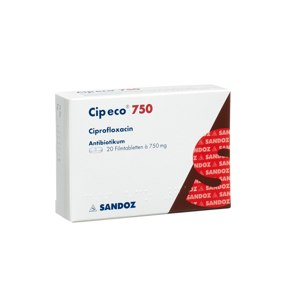 CIP ECO cpr pell 750 mg 20 pce