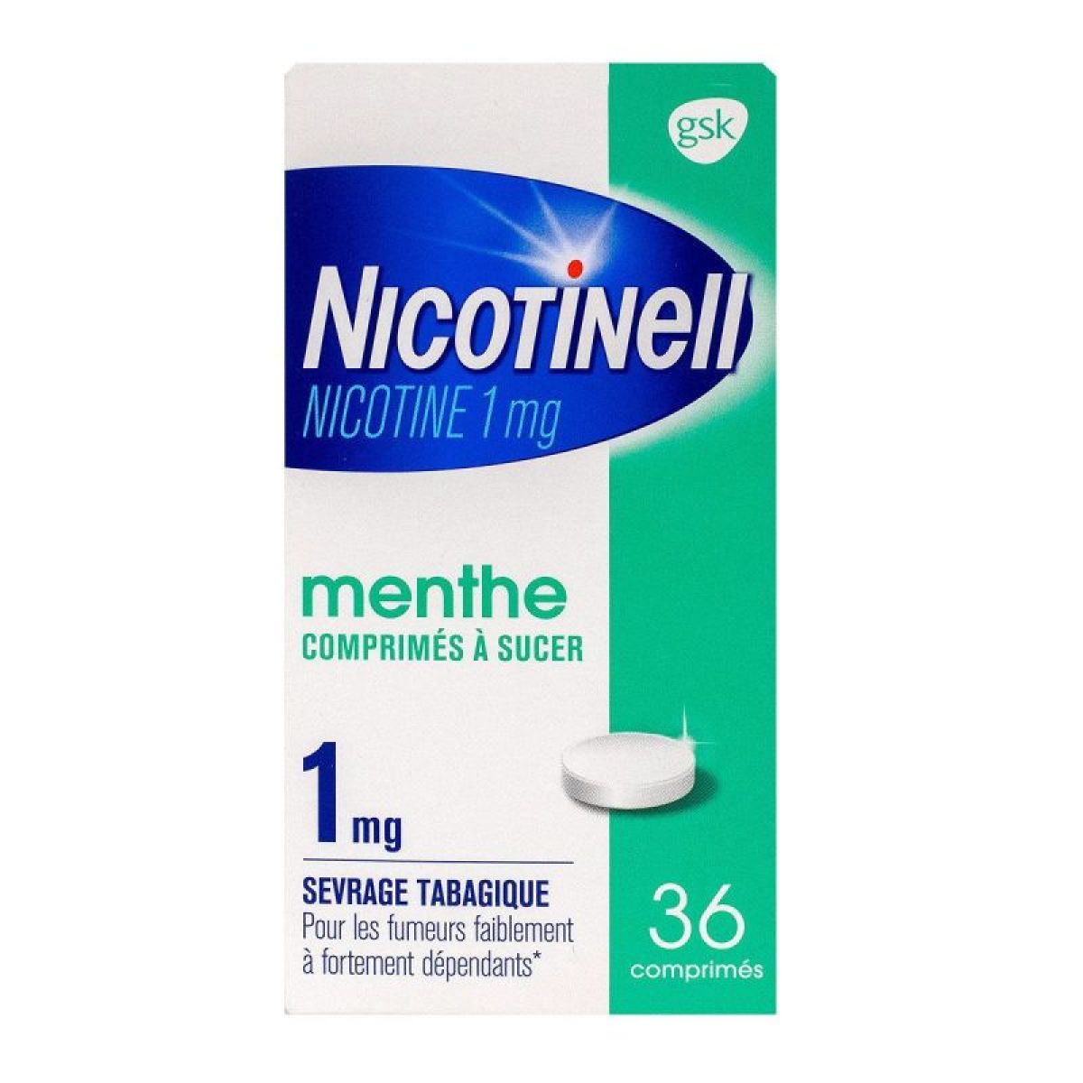 Nicotinell Mint 1 mg, Lutschtabletten