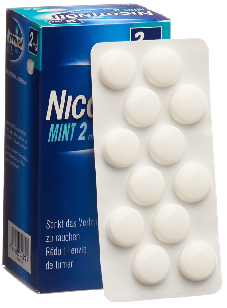 NICOTINELL cpr sucer 2 mg mint 96 pce