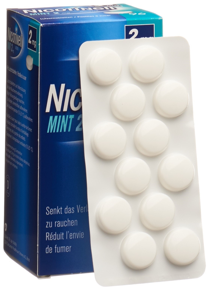 NICOTINELL cpr sucer 2 mg mint 96 pce