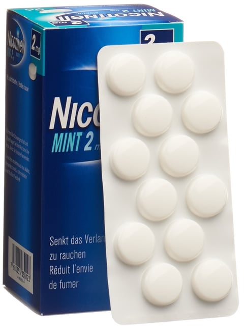 Nicotinell Mint 2 mg, Lutschtabletten