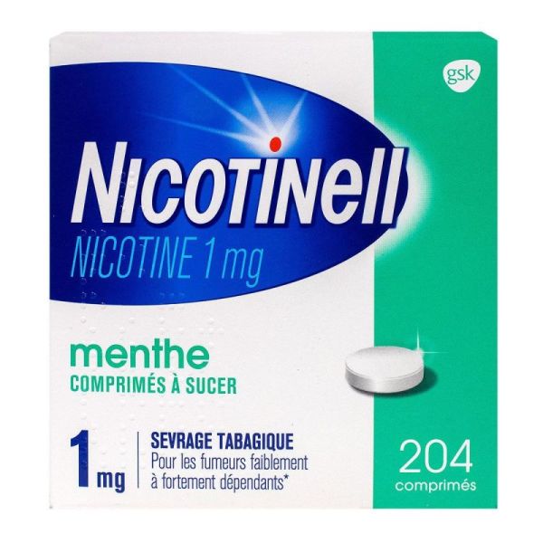 Nicotinell Mint 1 mg, Lutschtabletten