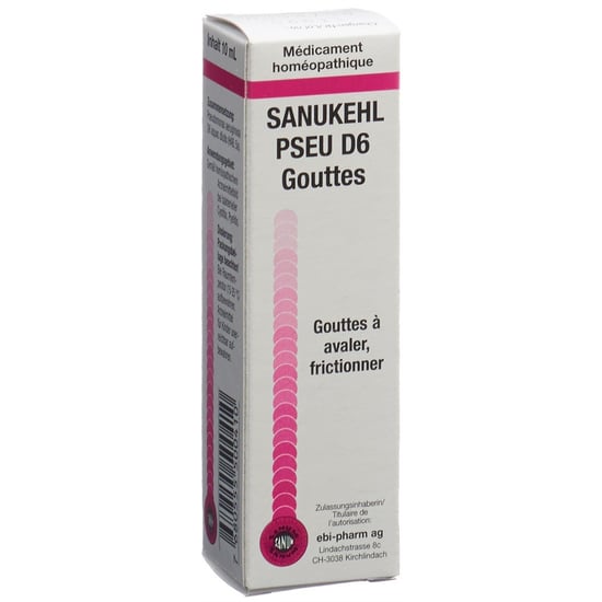 Sanukehl Pseu D6, Tropfen zum Einnehmen und Einreiben