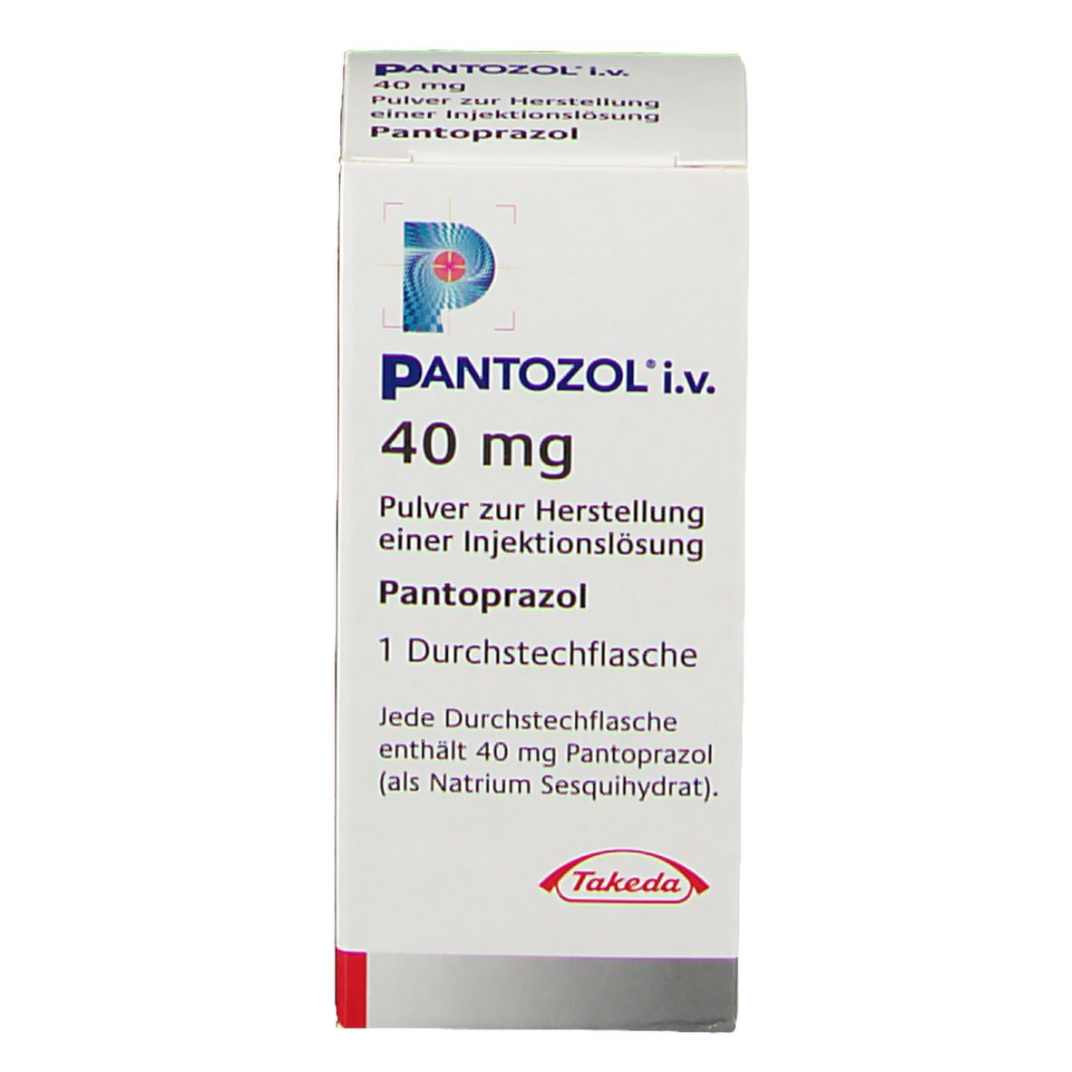 PANTOZOL subst sèche 40 mg i.v. flac 10 pce