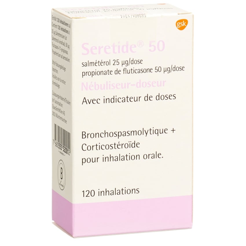 Seretide 50, Dosier-Aerosol