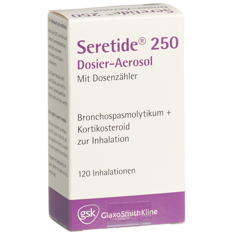 Seretide 250, Dosier-Aerosol