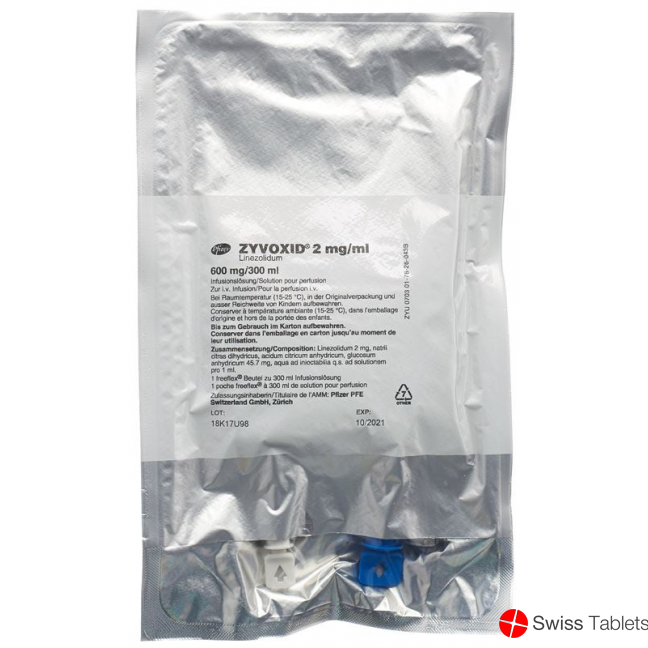 Zyvoxid 2 mg/ml, Infusionslösung