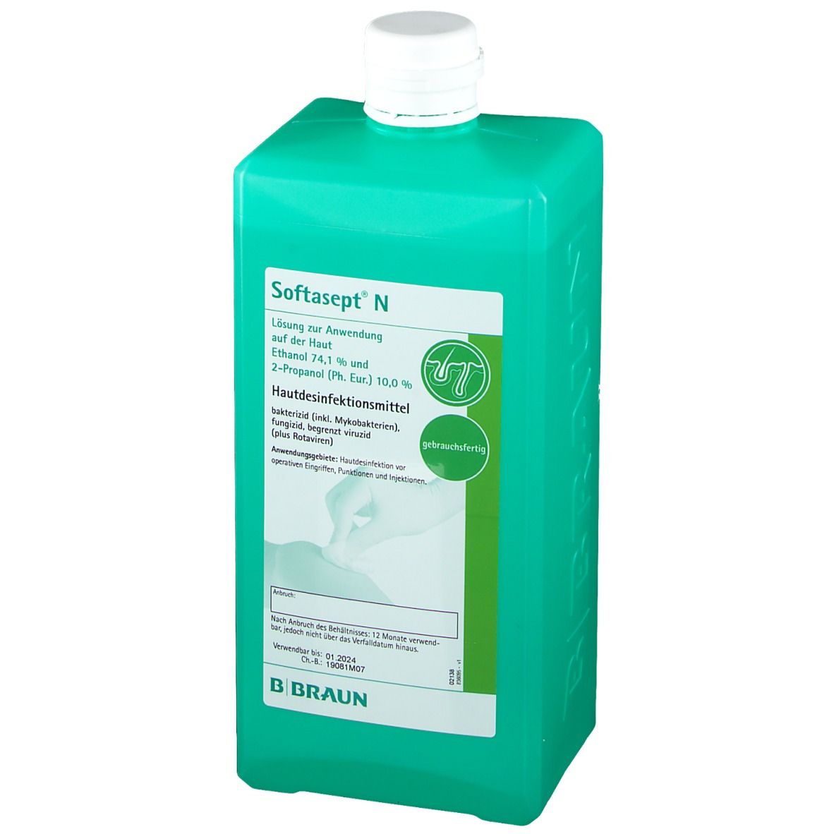 Softasept N ungefärbt, Lösung