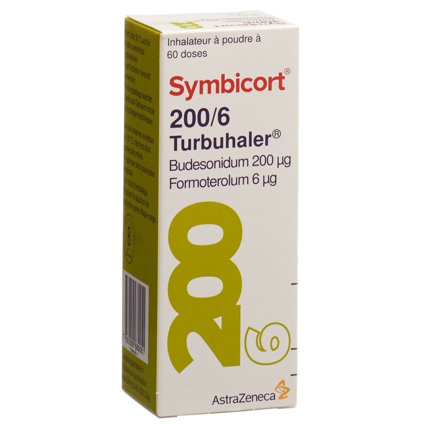 Symbicort 200/6 Turbuhaler, Pulver zur Inhalation