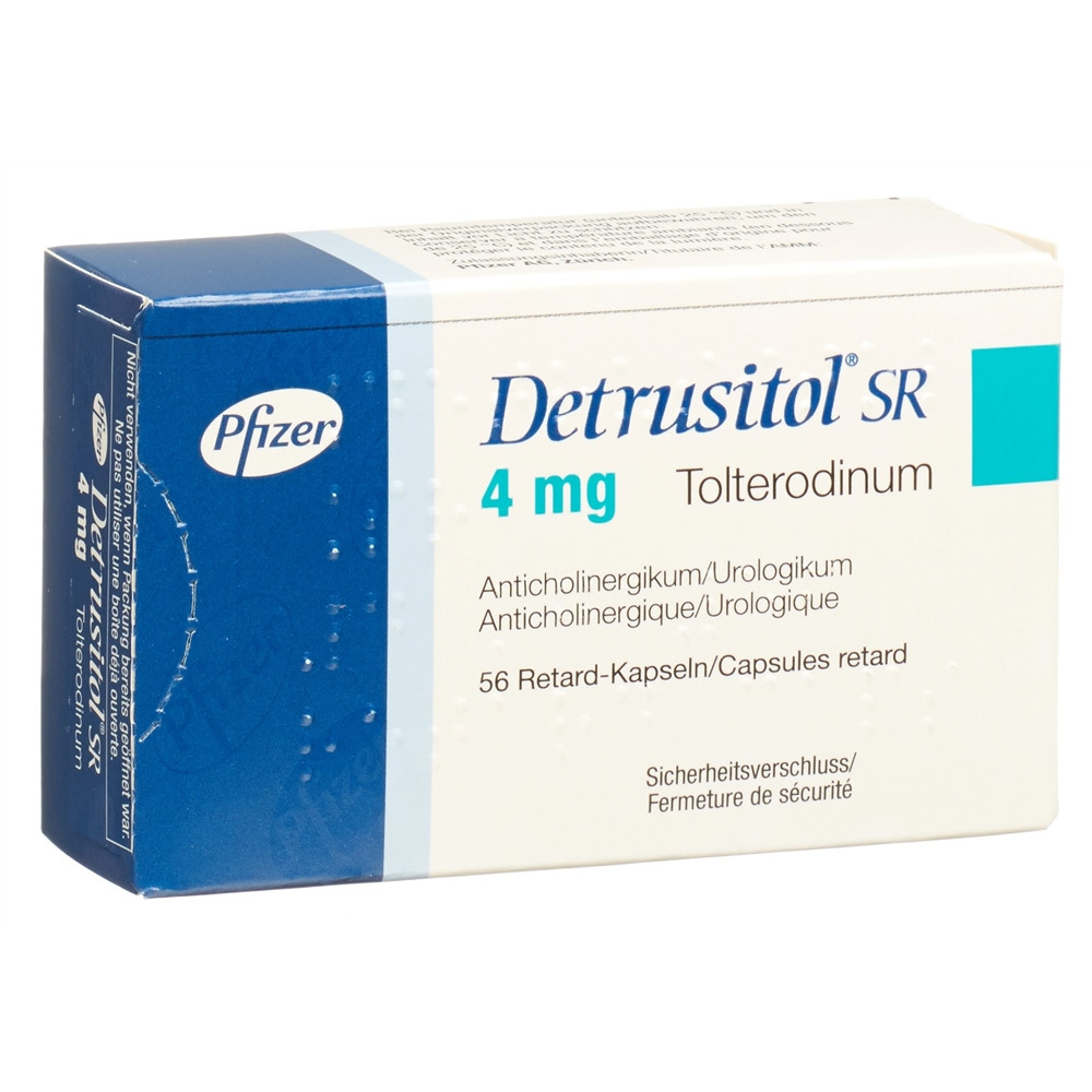 Detrusitol SR 4 mg, Retard-Kapseln