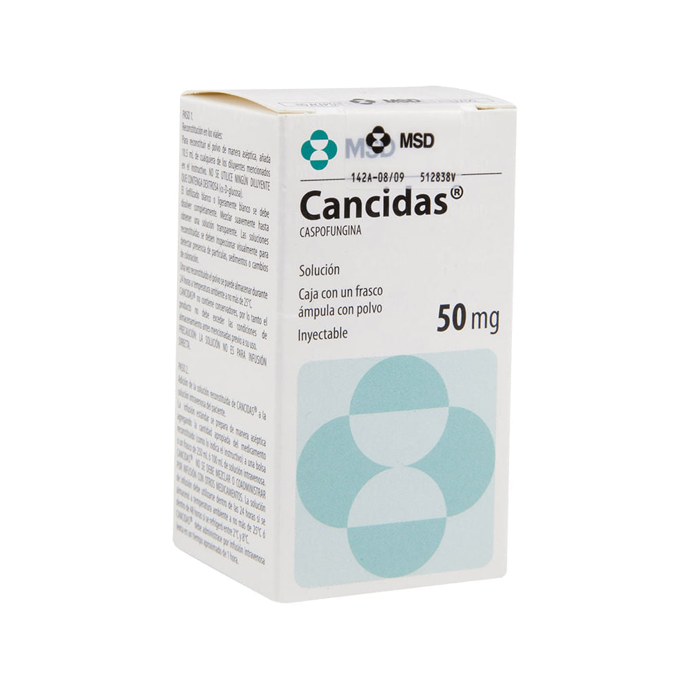 Cancidas 50 mg, Pulver für ein Konzentrat zur Herstellung einer Infusionslösung