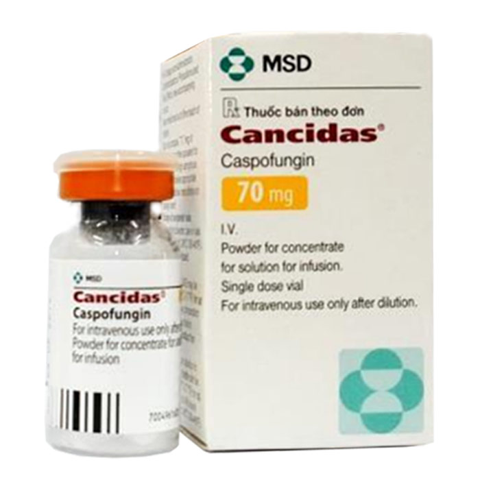 Cancidas 70 mg, Pulver für ein Konzentrat zur Herstellung einer Infusionslösung