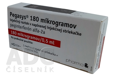 Pegasys 180 mcg/0,5 ml, Injektionslösung in einer Fertigspritze