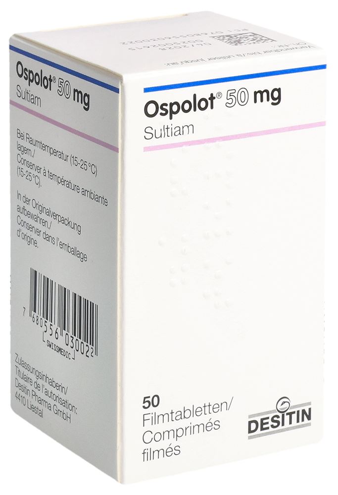 OSPOLOT cpr pell 50 mg bte 50 pce