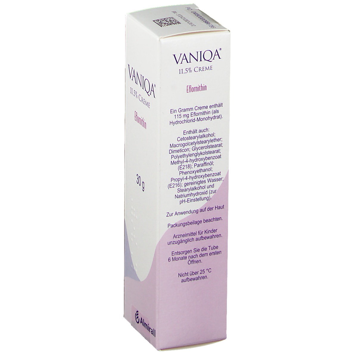 Vaniqa, Crème