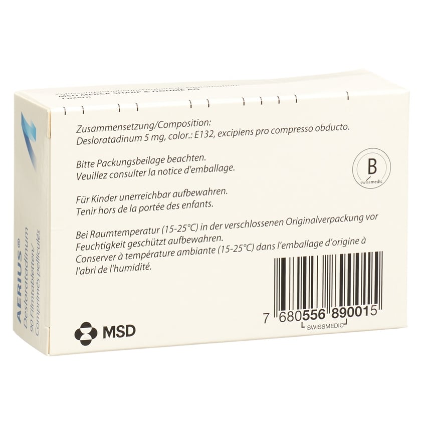 Aerius, Filmtabletten
