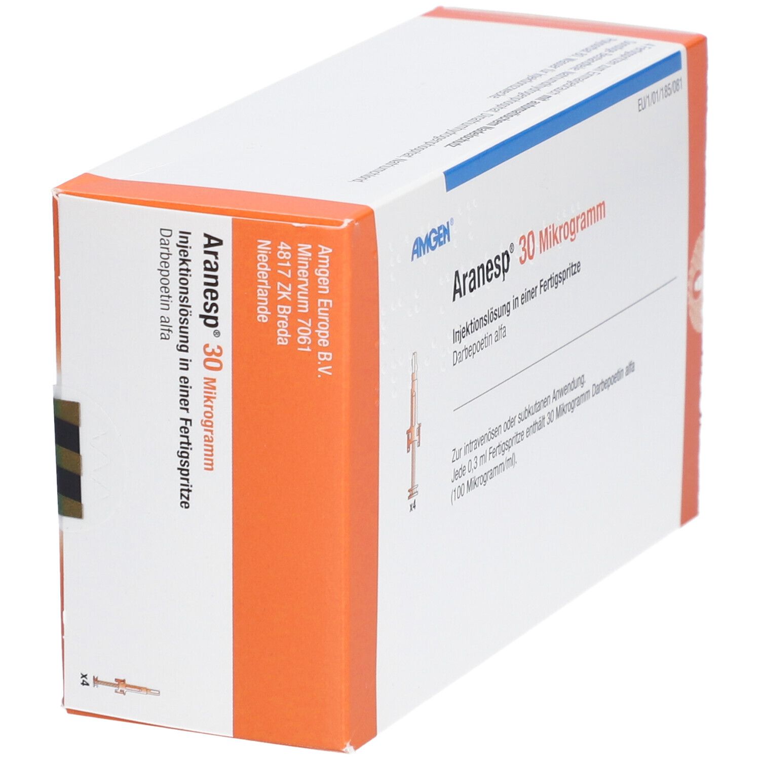 Aranesp 30 Mikrogramm, Injektionslösung in Fertigspritze