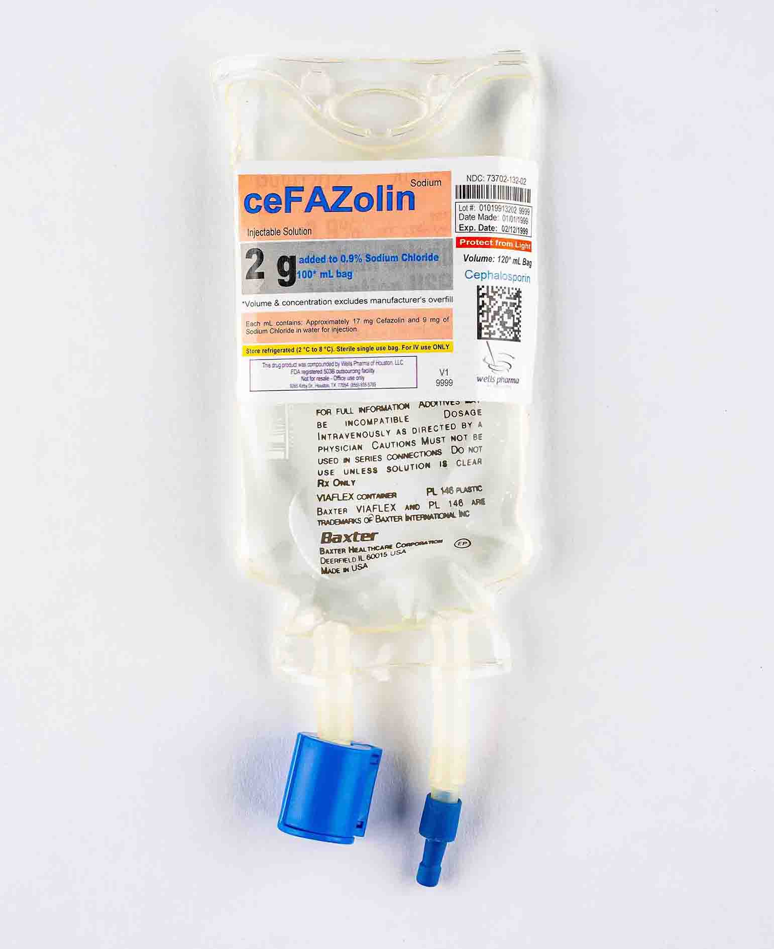 Cefazolin Sandoz 2 g i.v., Pulver zur Herstellung einer Infusionslösung