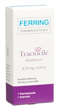 Tractocile 6.75 mg / 0.9 ml, Injektionslösung