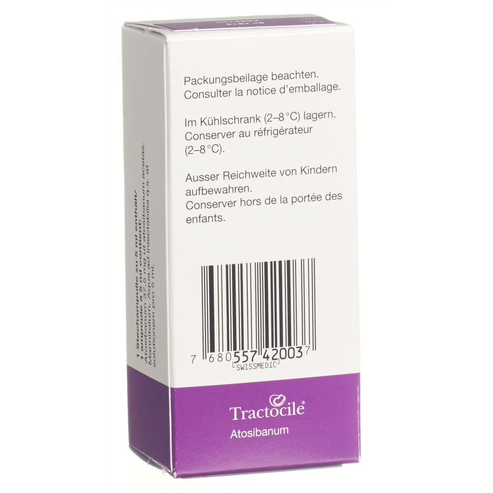 TRACTOCILE conc perf 37.5 mg/5ml flac 5 ml