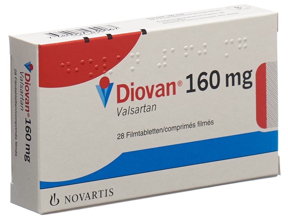 DIOVAN cpr pell 160 mg 28 pce