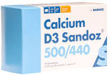 Calcium D3 Sandoz 500/440, Kautabletten mit Orangenaroma
