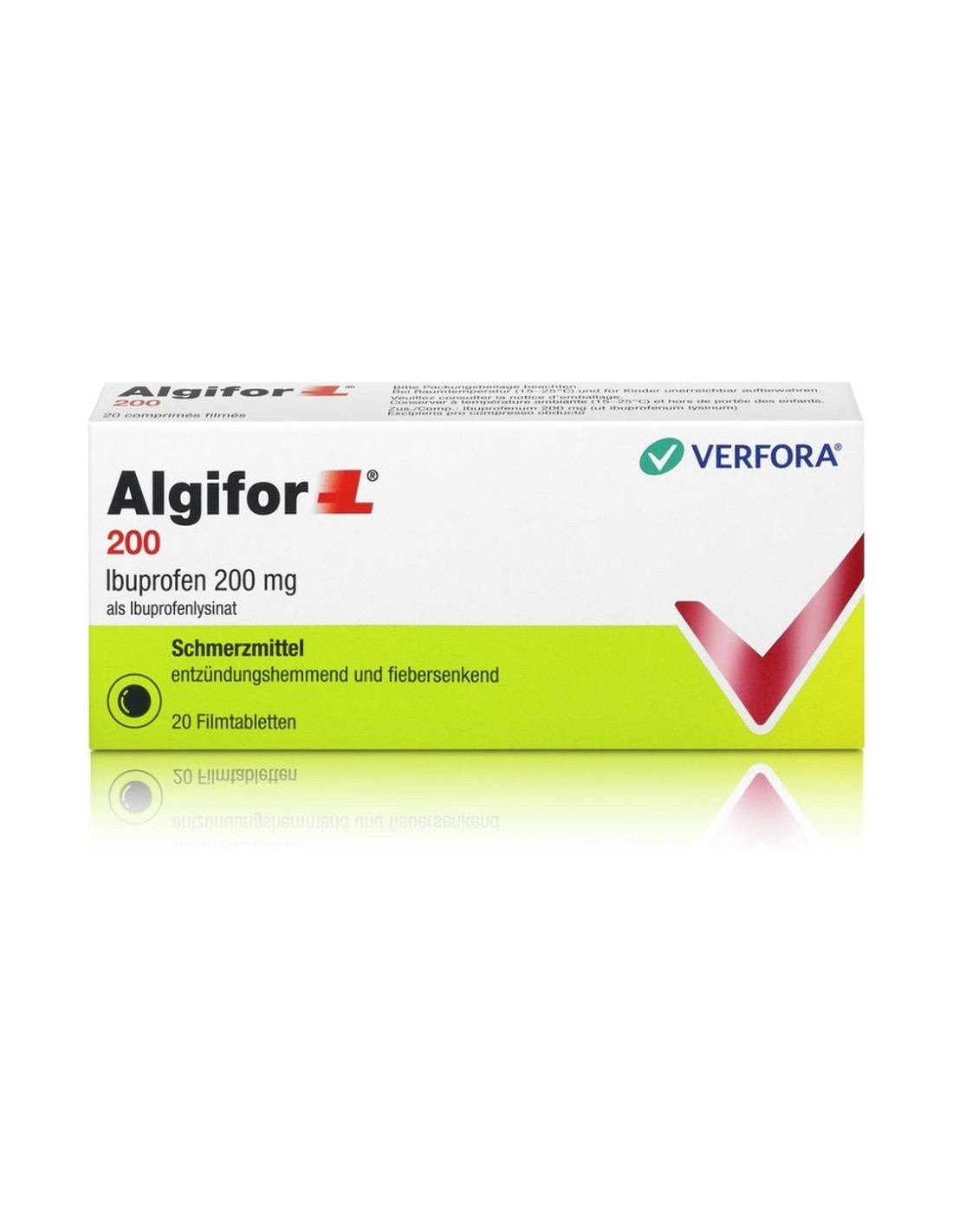 Algifor-L 200, comprimés filmés