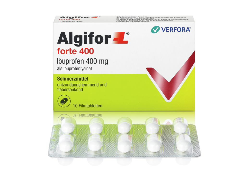 ALGIFOR-L forte cpr pell 400 mg 10 pce