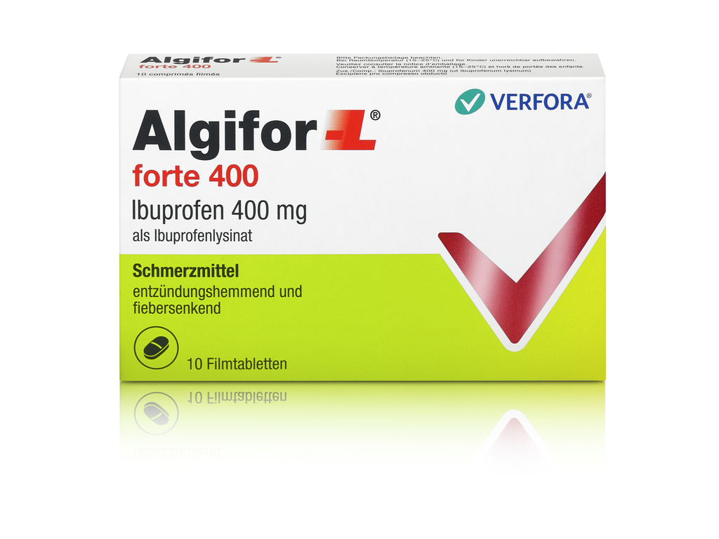 Algifor-L forte 400, comprimés filmés