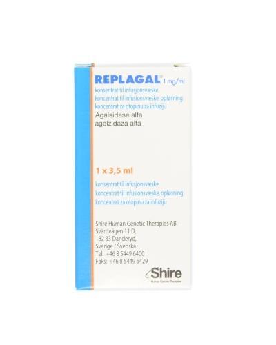 Replagal Durchstechflasche à 3.5 mL, Infusionskonzentrat