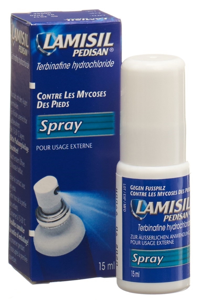 LAMISIL PEDISAN 10 mg/g  spray 15 ml