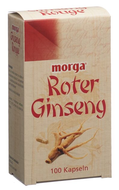 Morga Roter Ginseng, Kapseln