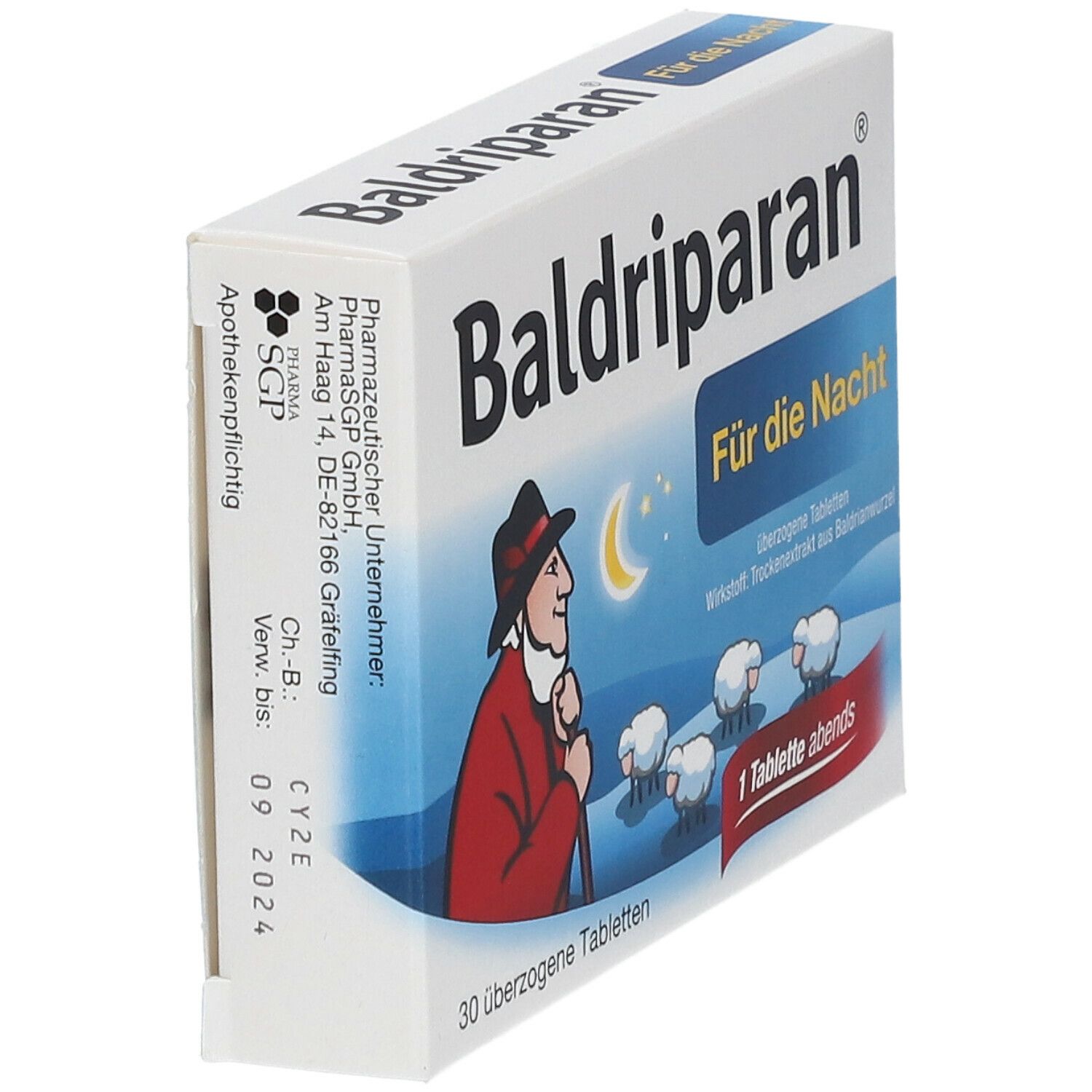 Baldriparan für die Nacht, Dragées