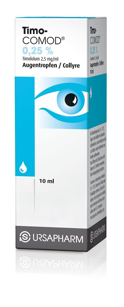 TIMO-COMOD gtt opht 0.25 % fl 10 ml