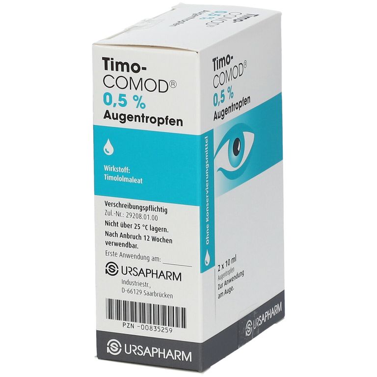 Timo-COMOD 0,5 %, Augentropfen