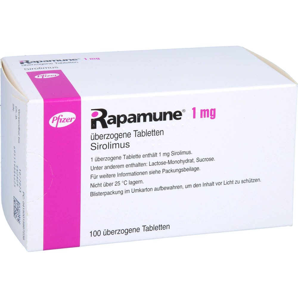 Rapamune 1 mg, überzogene Tabletten